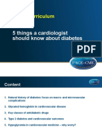 Slide Curriculum Diabetes and Cardiology