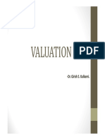 Methods of Valuation