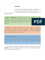 Criterios de Calificación - Filosofía