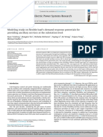 Modeling Study On Flexible Load's Demand Response