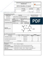 Edta Disodico Cristal