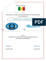 Exposé Sur Commande Éclairage Ar Détecteur de Présence