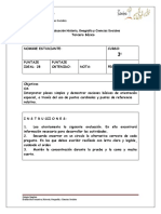 Prueba de Historia Puntos Cardinales