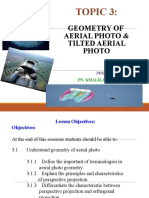 Topik 3 - Geometry of Aerial Photo