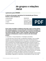 Tcnicas de Grupos e Relaes Humanas 0610