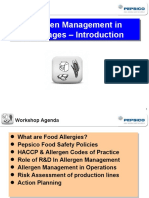 Beverages Allergen Introduction