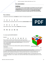 Rubik's Cube Notation - What The Rotation Letters Mean - F R' U2