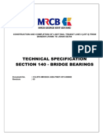 Section 140-Bridge Bearing Spec