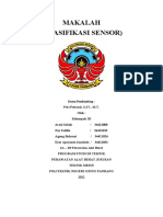 Makalah Klasifikasi Sensor