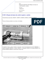 61291-4 Bujes de Brazo de Control Superior, Cambio