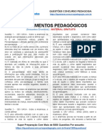 36 Simulado Questoes de Concursos Conhecimentos Pedagogicos