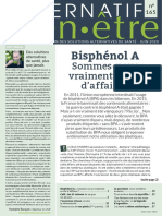 AlternatifBienEtre 165 Juin 2020 Bisphenol A Sommes Nous Vraiment Sortis D Affaire SD