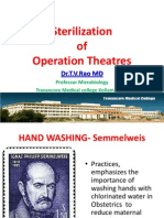 Sterilization of Operation Theatres 