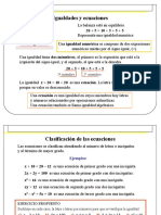 Ecuac. de Primer Grado