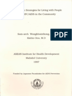 Research On Strategies For Living With People With HIV - AIDS in The Community