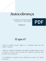 Autocobrança: @daliane - Psi