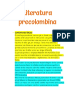 Literatura Precolombina