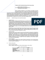 Profile of The Quantity Surveying Practice in Malaysia: Fadhlin Abdullah and Ismail Haron