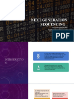 Next Generation Sequencing