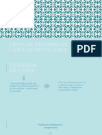 Tipos de Tendido de Cama Hospitalaria