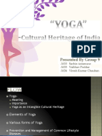 Yoga An Indian Heritage