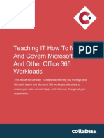 Teaching It How Manage Govern Microsoft Teams