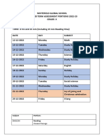 Grade 10 Post Midterm Portions - 2022-23