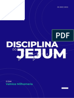 Disciplina Do Jejum Valnice Milhomens - Aula 02