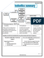 EDT - Prosthodontics - Mid Summary