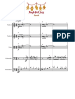 Jingle Bells Rock Strings Quintet: Full Score