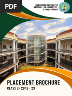 DSNLU Placement Brochure - Class of 2018 - 23