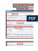 R12 - Oracle Customer Fields