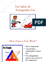 Fire Safety and Fire Extinguisher Use