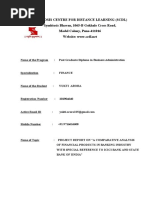 A Comparative Analysis of Financial Products in Banking Industry With Special Reference To ICICI Bank and State Bank of India