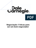 E-Book - 5 Dicas para Ser Um Bom Negociador