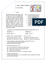 Fichas FISICA 11 - Ficha 2 - Interações e Seus Efeitos