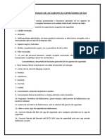 Funciones Generales de Los Agentes