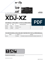 XDJ-XZ All-In-One DJ System Service Manual (RRV4698)