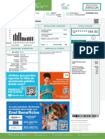 Detalle Del Consumo Total A Pagar Consumo Histórico KWH: Usuaria / Usuario