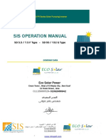 SIS Manual Eco Solar