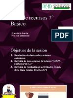 Aula de Recursos 7° Basico - Mapa Conceptual-Porcentajes