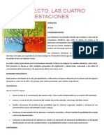 PROYECTO Las 4 Estaciones Del Año PDF