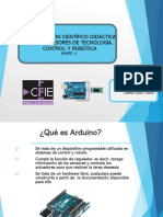 ACTUALIZACIÓN CIENTÍFICO DIDÁCTICA PARA PROFESORES DE TECNOLOGÍA - 2022-ARDUINOs4