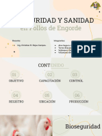 Bioseguridad y Sanidad en Pollos de Engorde Grupo 2 Lunes