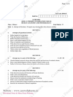 Hap-1 Question Paper BP101T 2019-20 1st Semester