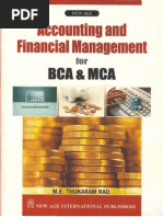 Accounting and Financial Management