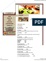 Appetizersslkids Menu