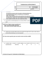 Atividade de Pesquisa 01 - Fundamentos Da Eletricidade II