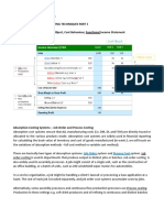 WK 1 - Cost Accounting Techniques Part 1 - Handout