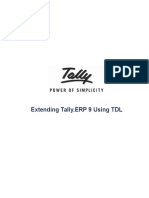 Extending Tally ERP 9 Using TDL